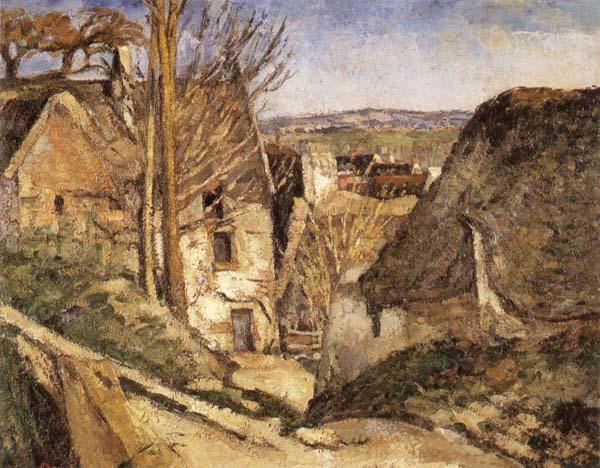 Paul Cezanne La Maison du pendu a Auvers-sur-Oise oil painting image